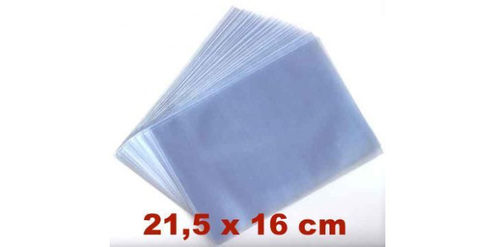 FUNDA PROTECTORA CRISTAL 21,5 x 16 - 100 Unid.