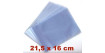 FUNDA PROTECTORA CRISTAL 21,5 x 16 - 100 Unid.