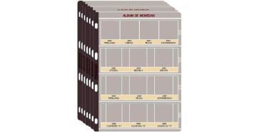 JUEGO HOJAS PREIMPRESAS 2 EUROS CONM. 2004/2010 PRONUMAS