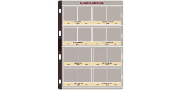 .JUEGO HOJAS 1/4 $ "PARQUES" 2 CECAS PRONUMAS