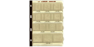E05. HOJA PRONUMAS JUAN CARLOS EUROS 2003