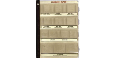 E10. HOJA PRONUMAS JUAN CARLOS EUROS 2008