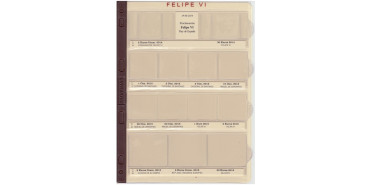 E17. HOJA PRONUMAS FELIPE VI EUROS 2015