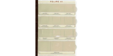 E19. HOJA PRONUMAS FELIPE VI EUROS 2017