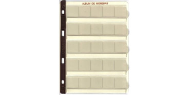 Hoja monedas PRONUMAS ref: M-25