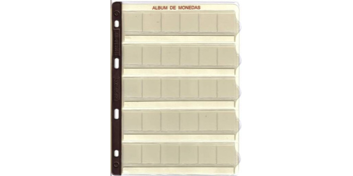 Hoja monedas PRONUMAS ref: M-30