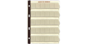 Hoja monedas PRONUMAS ref: M-30