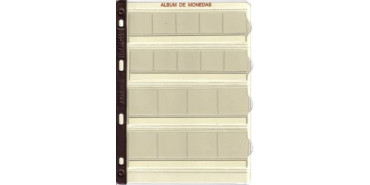 Hoja monedas PRONUMAS ref:M-10/8