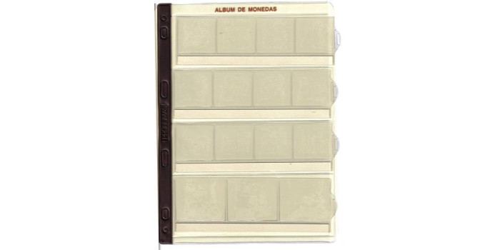 Hoja monedas PRONUMAS ref:M-12/3