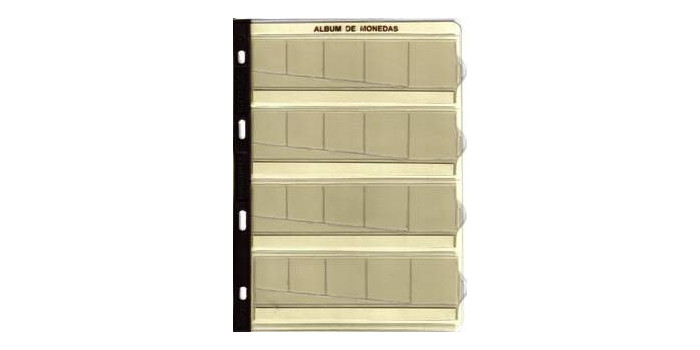 Hoja monedas PRONUMAS ref: M-S-20