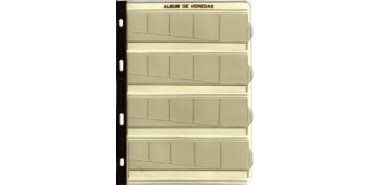 Hoja monedas PRONUMAS ref: M-S-20