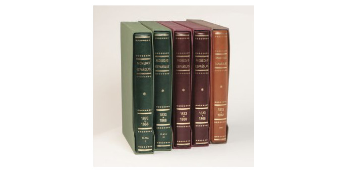 A02. ALBUM ISABEL II (1833-1868) MONEDAS "PLATA" PRONUMAS