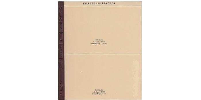 ALBUM BILLETES 1940/1971 (BANCO DE ESPAÑA) PRONUMAS