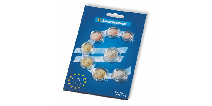 JUEGO CAPSULAS MONEDAS EURO - LEUCHTTURM