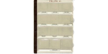 E21. HOJA PRONUMAS FELIPE VI EUROS 2019