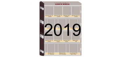 JUEGO HOJAS PREIMPRESAS 2 EUROS CONM. 2019 PRONUMAS