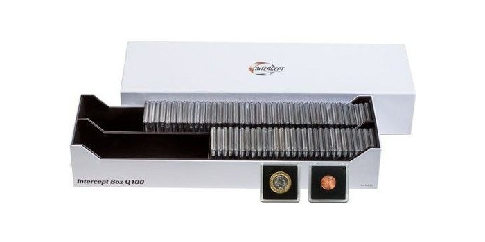 INTERCEPT BOX Q100 - ALMACENAJE DE 100 CAPSULAS QUADRUM