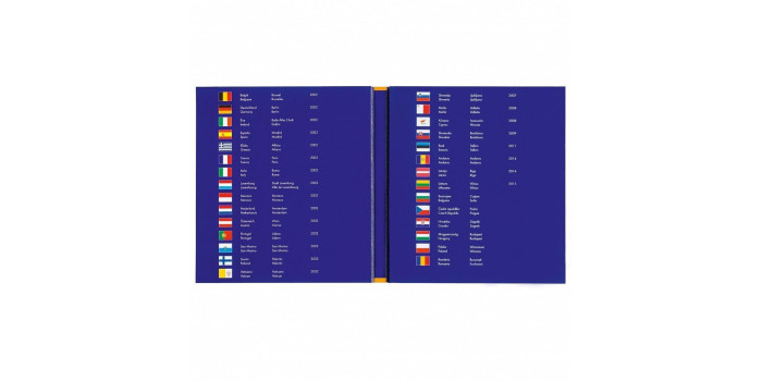 ALBUM PARA MONEDAS PRESSO EURO COIN 26 PAÍSES - LEUCHTTURM