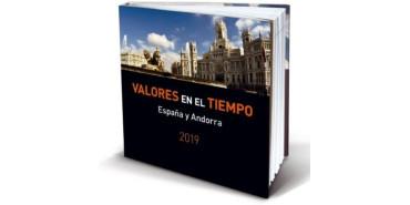 LIBRO ANUAL SELLOS CORREOS VALORES EN EL TIEMPO 2019 - SIN SELLOS