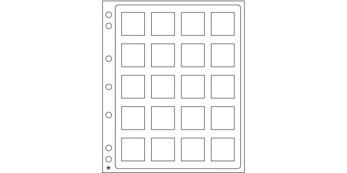 HOJA ENCAP QUADRUM (2 UNID.)