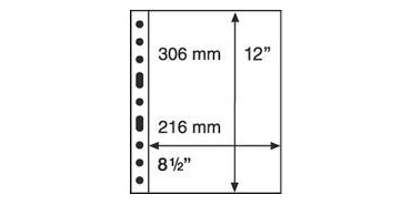 HOJA BILLETES LEUCHTTURN "GRANDE 1C"