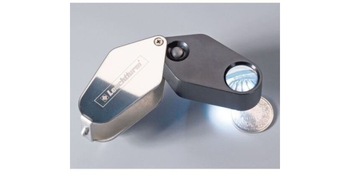 Lupa de bolsillo con LED 10X  Leuchtturm ref:329828