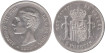 Cy16582D.-ALFONSO XII - 5 Pesetas 1877 MBC-