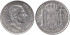 Cy16631K.-ALFONSO XII - 50 Centavos 1881 Manila SC plata