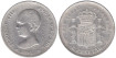 Cy16698E.-ALFONSO XIII - 5 Pesetas 1891 PGM, MBC