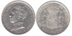 Cy16682H.-ALFONSO XIII - 1 Peseta 1904 (19-04) EBC silver