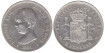 Cy16698G.-ALFONSO XIII - 5 Pesetas 1891 (--91) PGM, EBC-