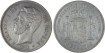 Cy16529F.-AMADEO I - 5 Pesetas 1871/71 MBC+