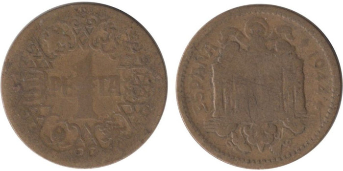 Cy16848E.- 1 Pts 1944 MBC