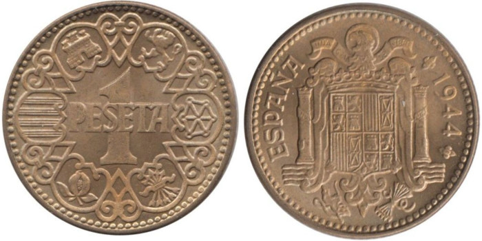 Cy16848K.- 1 Pts 1944 SC