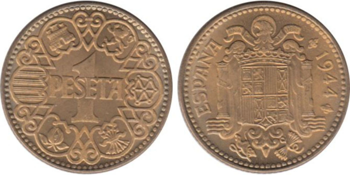 Cy16848L.- 1 Pts 1944 SC +