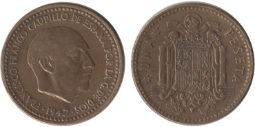 Cy16851H.- 1 Pts 1947/49 EBC