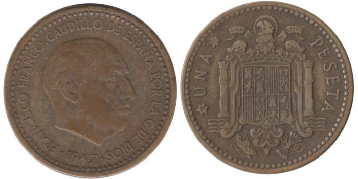 Cy16852E.- 1 Pts 1947/50 MBC-