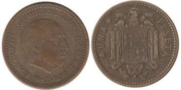 Cy16852E.- 1 Pts 1947/50 MBC-