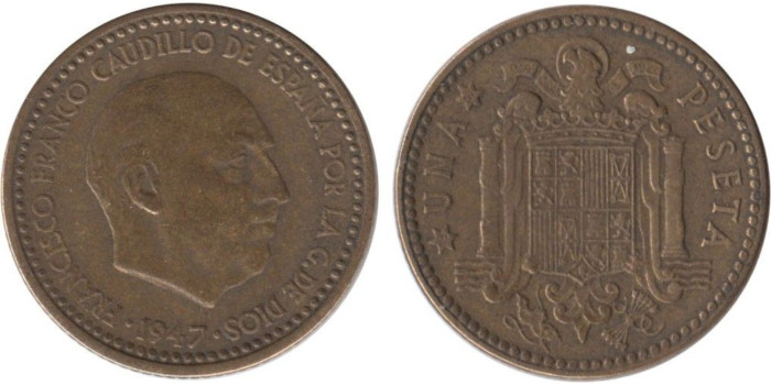 Cy16853G.- 1 Pts 1947/51 EBC-