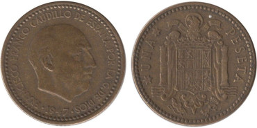 Cy16853G.- 1 Pts 1947/51 EBC-