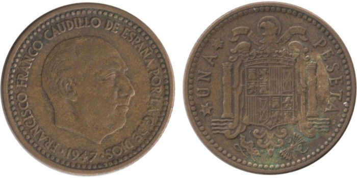 Cy16854E.- 1 Pts 1947/52 MBC