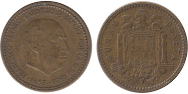 Cy16860E.- 1 Pts 1953/60 MBC