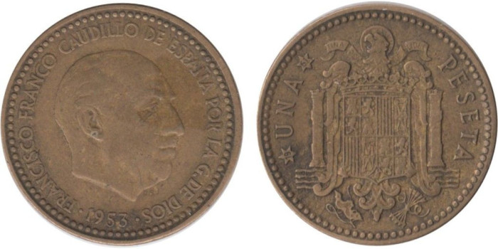 Cy16861E.- 1 Pts 1953/61 MBC