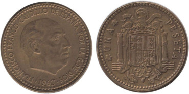 Cy16867H.- 1 Pts 1963/66 EBC