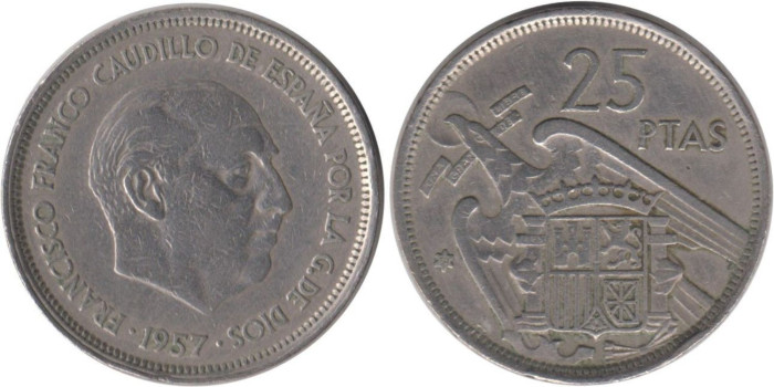 Cy16910E.- 25 Pts 1957/58 MBC