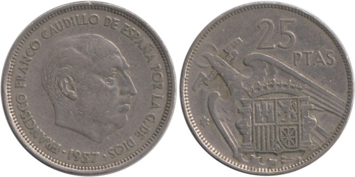 Cy16911E.- 25 Pts 1957/59 MBC