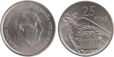 Cy16920K.- 25 Pts 1957/71 SC