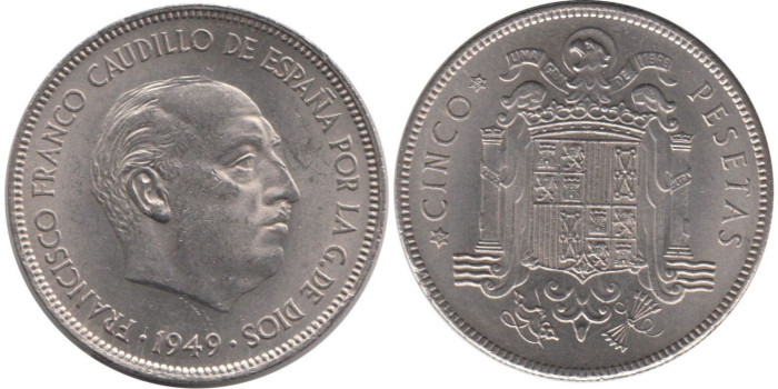 Cy16889K.- 5 Pts 1949/50 SC