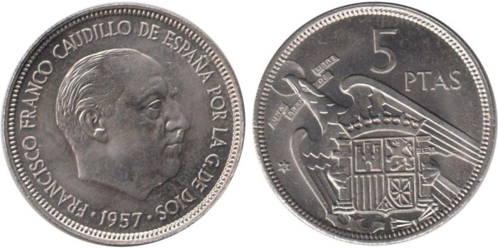 Cy16906K.- 5 Pts 1957/72 SC