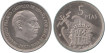Cy16907M.- 5 Pts 1957/73 proof